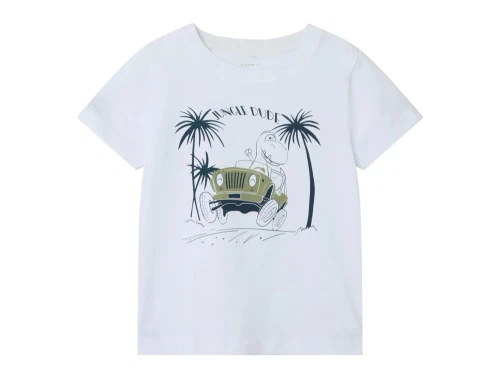 Name It bright white jungle dude t-shirt